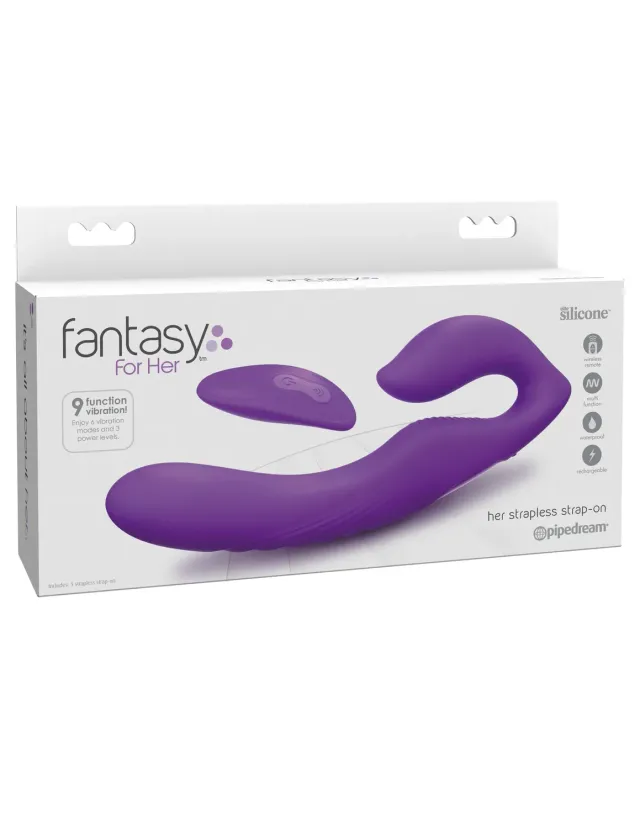 Pipedream Her Ultimate Strapless Strap-On vibrator afstandsbediening
