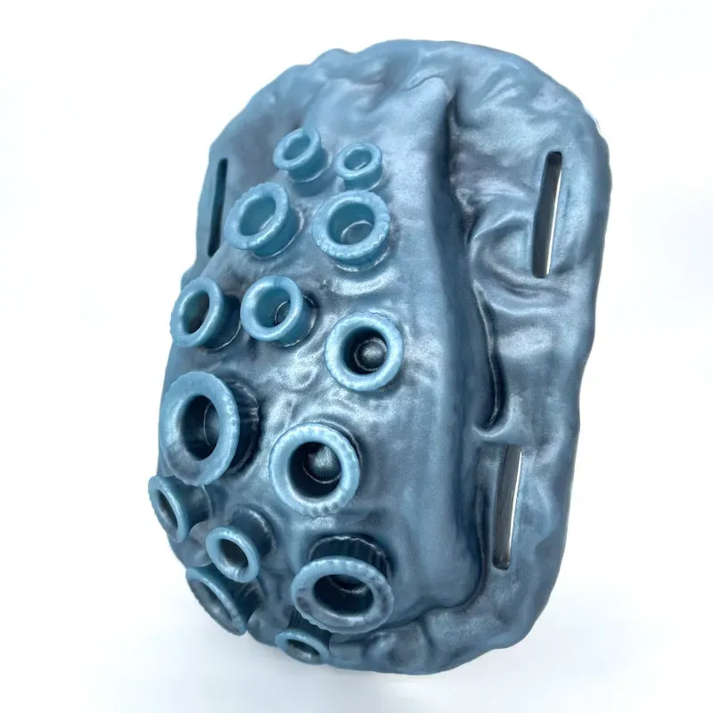 Tentickle Gorj Blue Steel grinder dildo zacht