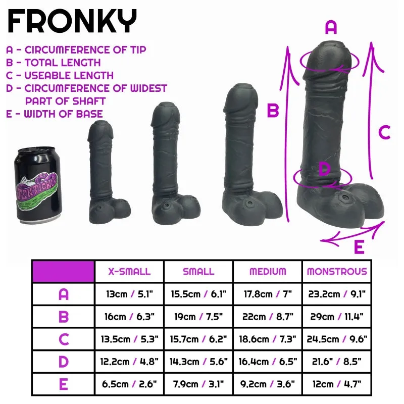 Tentickle Fronky Mojito dildo medium zacht silicone