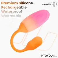 Intoyou NexEgg vibrerend ei met app oranje/roze