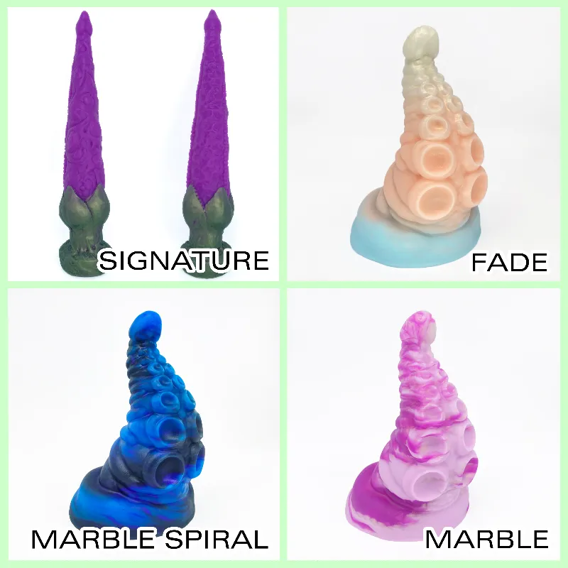 Tentickle Tendriss dildo tentakel siliconen op maat