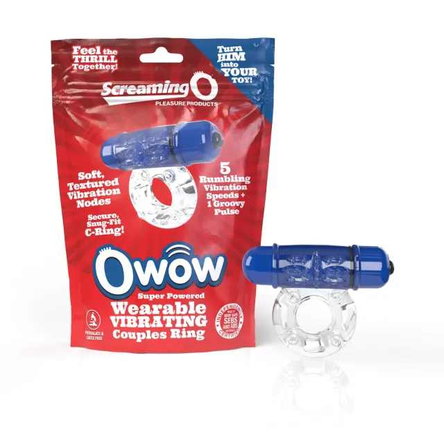 Screaming O 4B OWow vibrerende cockring diepe bas trilling