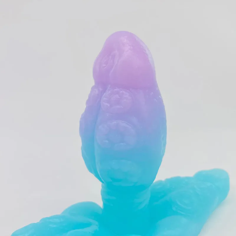 Tentickle Skwee vaginale plug small icy sparkle zacht
