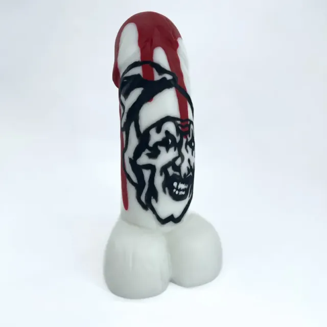 Tentickle Woodsman Terrifier dildo medium soft glow siliconen