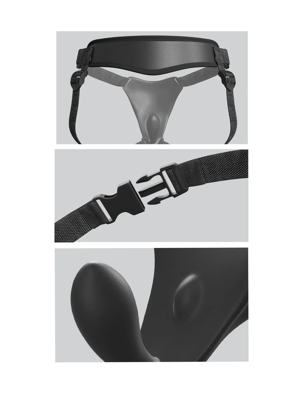 Pipedream Body Dock G-Spot Pro voorbindgordel vibrerend