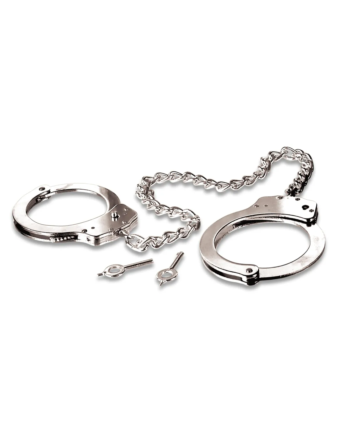 Pipedream Fetish Fantasy Metal Leg Cuffs enkelboeien staal zilver