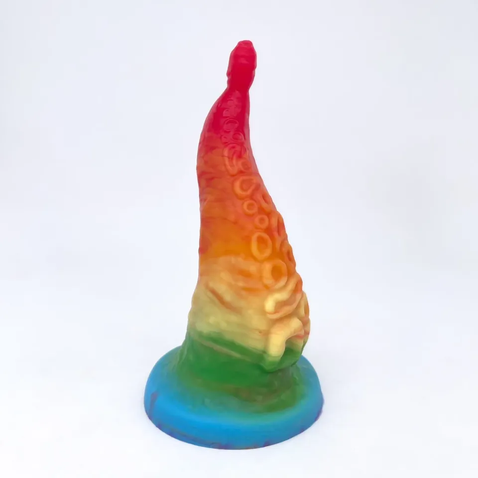 Tentickle Greb Rainbow Stack dildo small superzacht