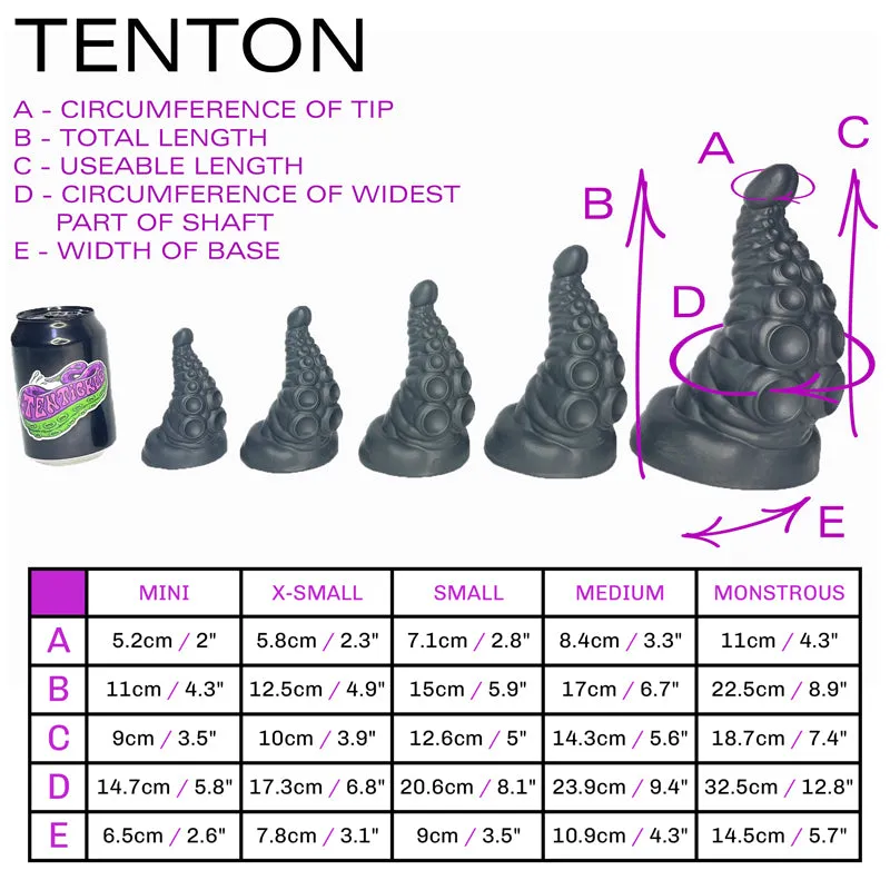 Tentickle Tenton Witch Legs dildo mini medium