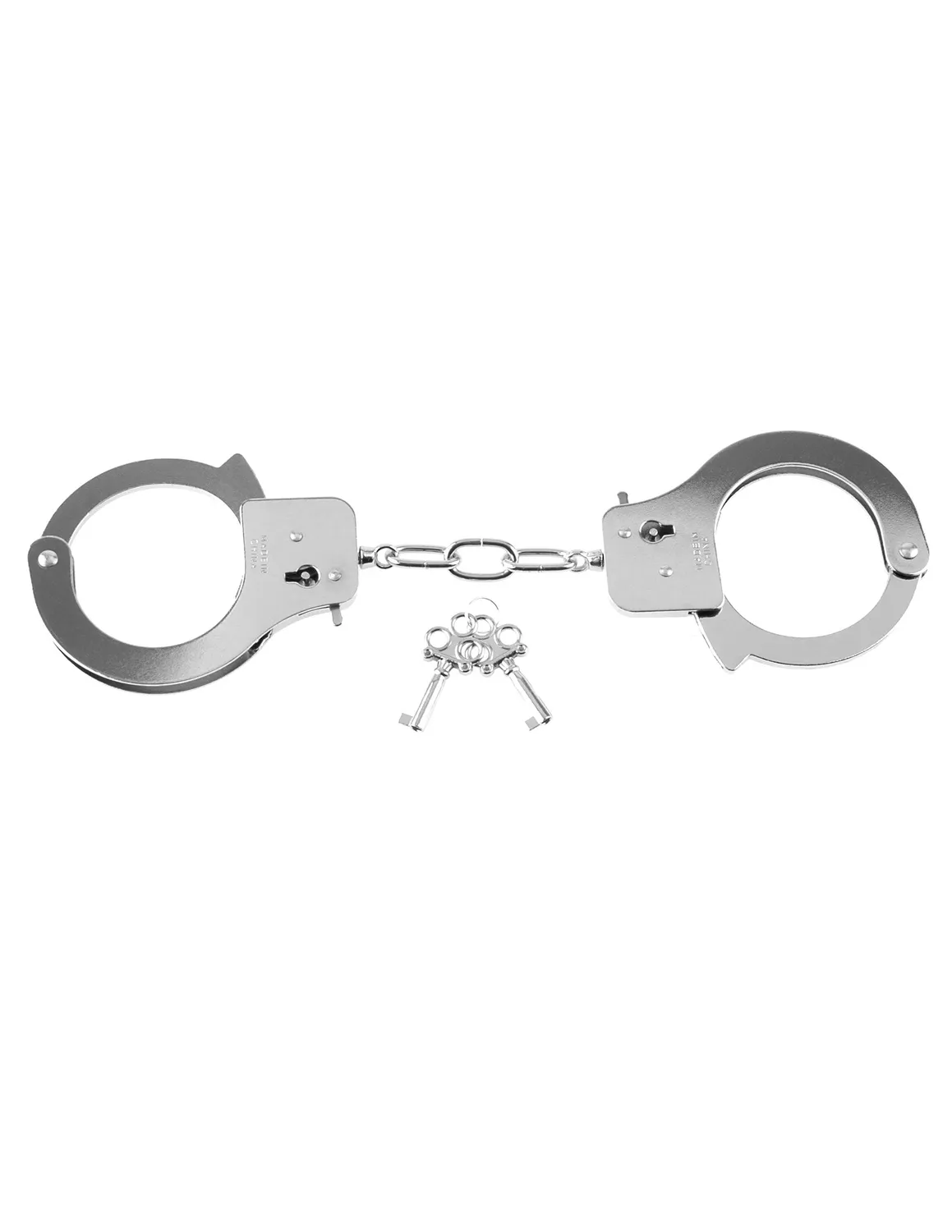 Pipedream Fetish Fantasy Designer Metal Handcuffs handboeien zilver