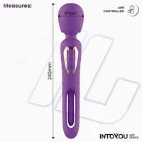 Intoyou Salma vibrator met app en flip-tong