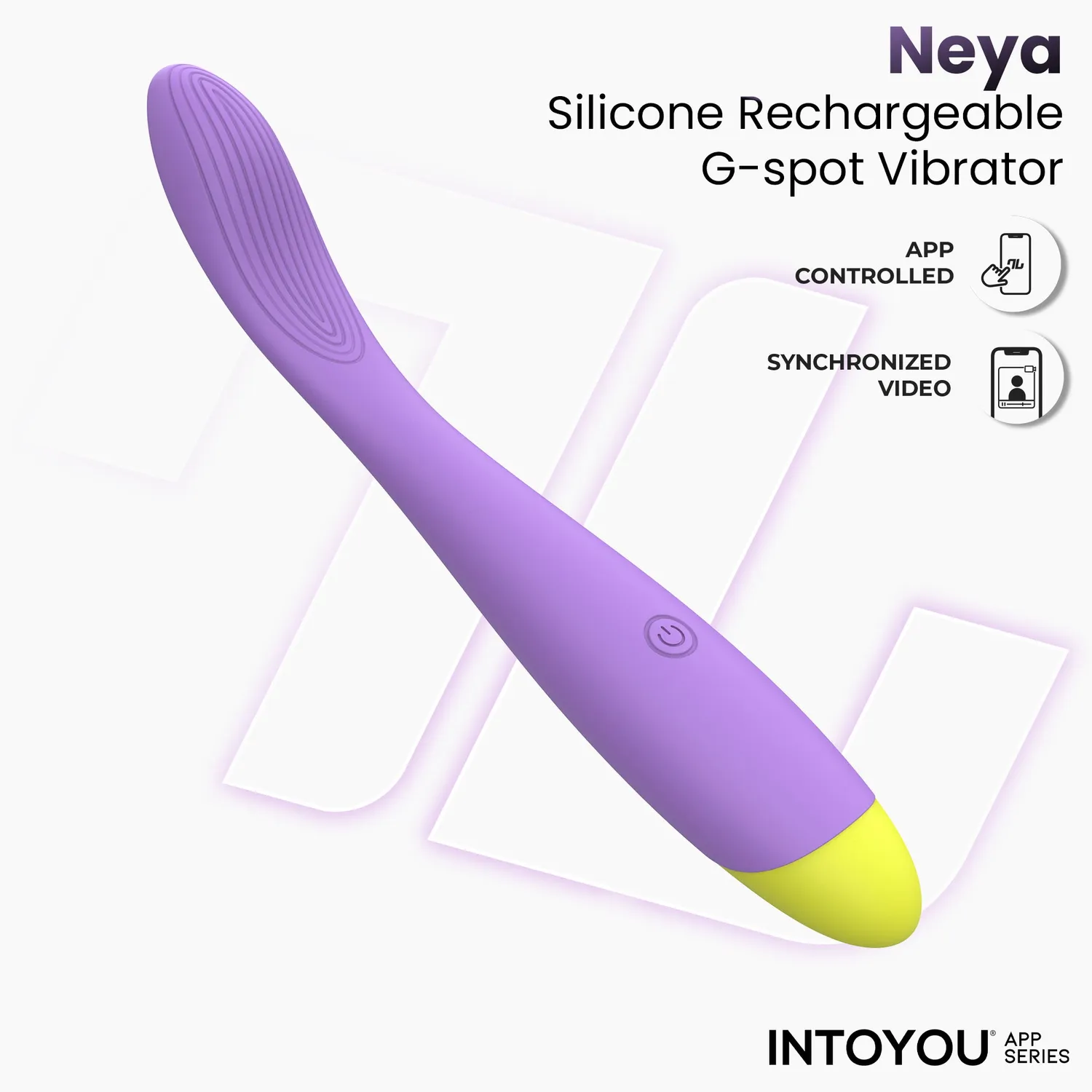 Intoyou Neya G-spot vibrator paars met app