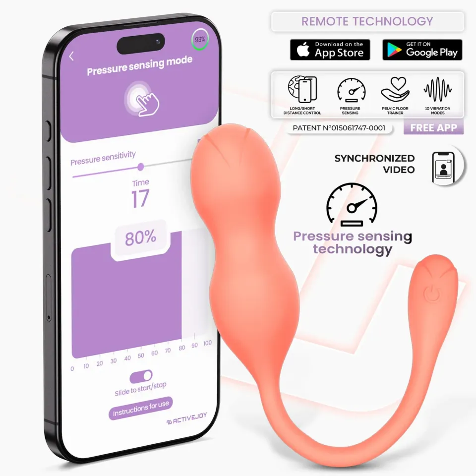 Intoyou Kyra bekkenbodemtrainer met app zalm
