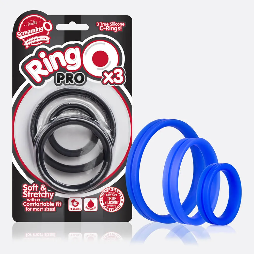 Screaming O Ring O Pro x3 siliconen cockringen set 3 stuks