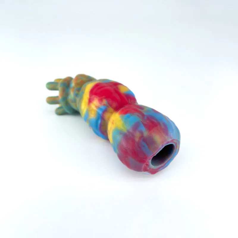 Tentickle Nemonee Pan Pride vibratorhoesje medium glow in the dark
