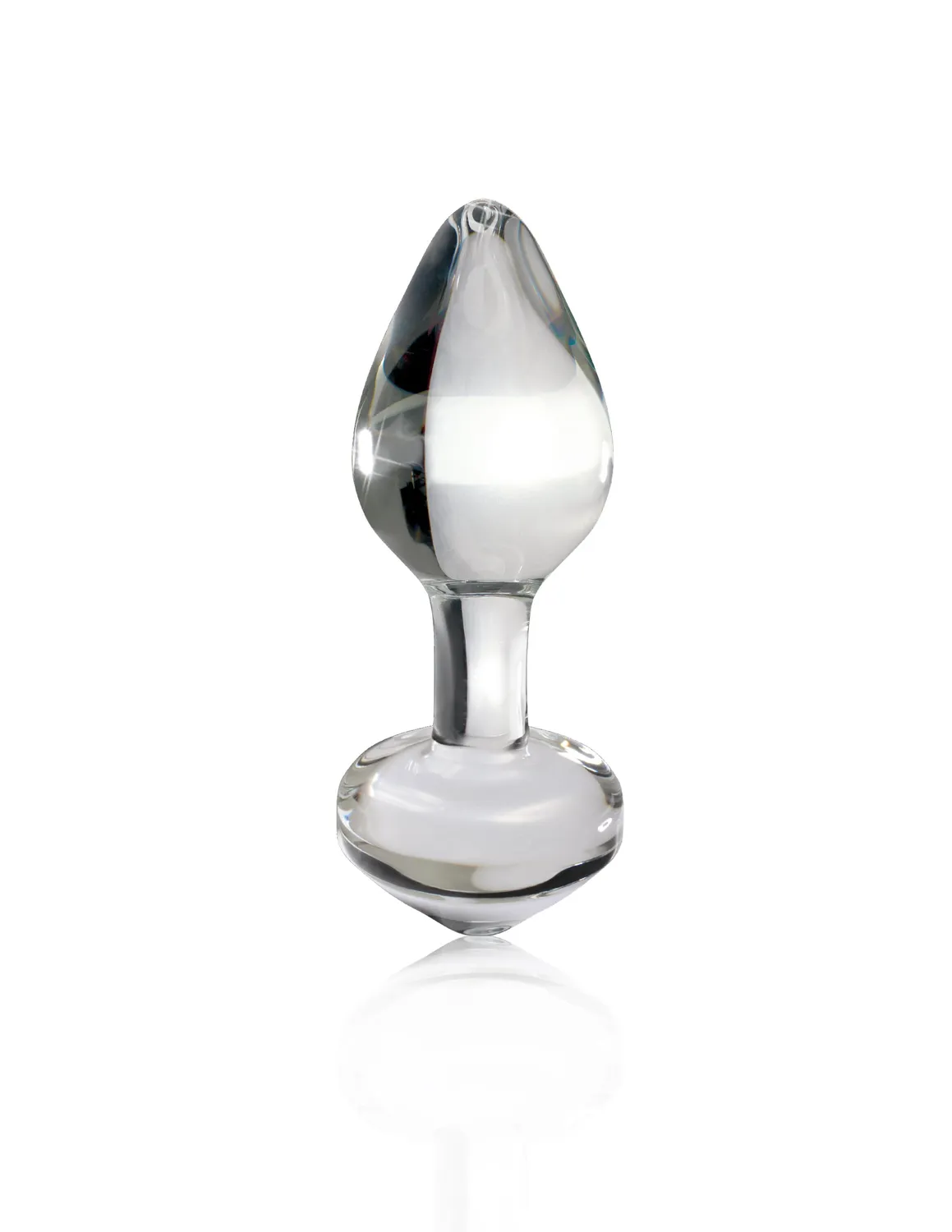 Pipedream Icicles No. 44 buttplug glas transparant klein