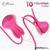 Intoyou Tickly Vibrerende Tepelklemmen met App
