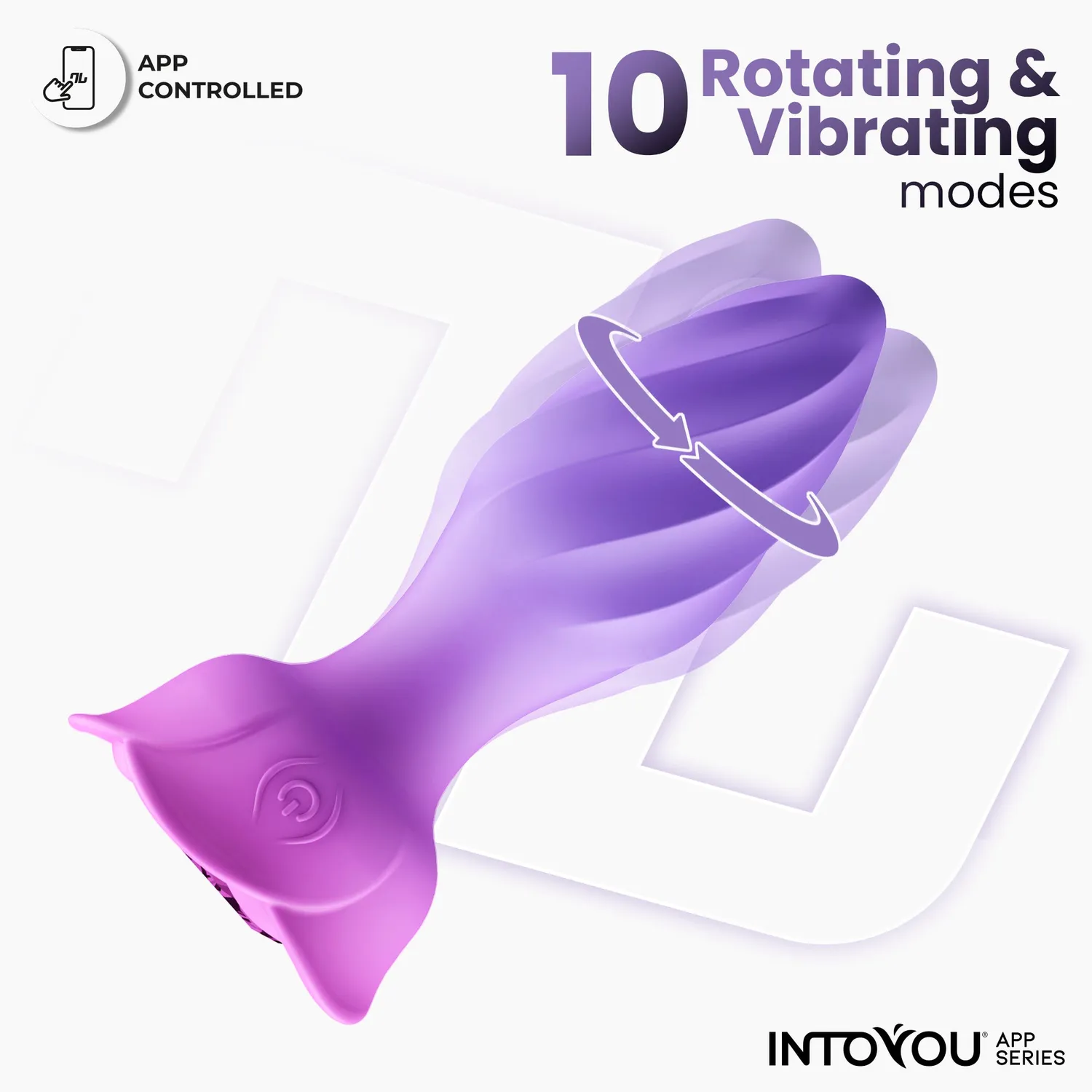 Intoyou Moxy anale plug met app en rotatie
