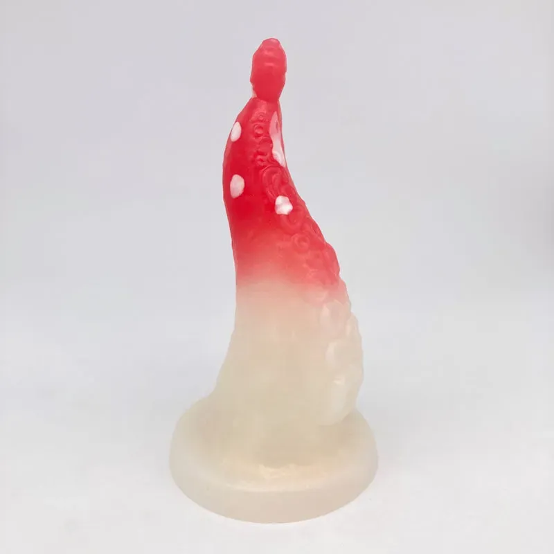 Tentickle Greb Magical Mushroom dildo small soft glow in the dark