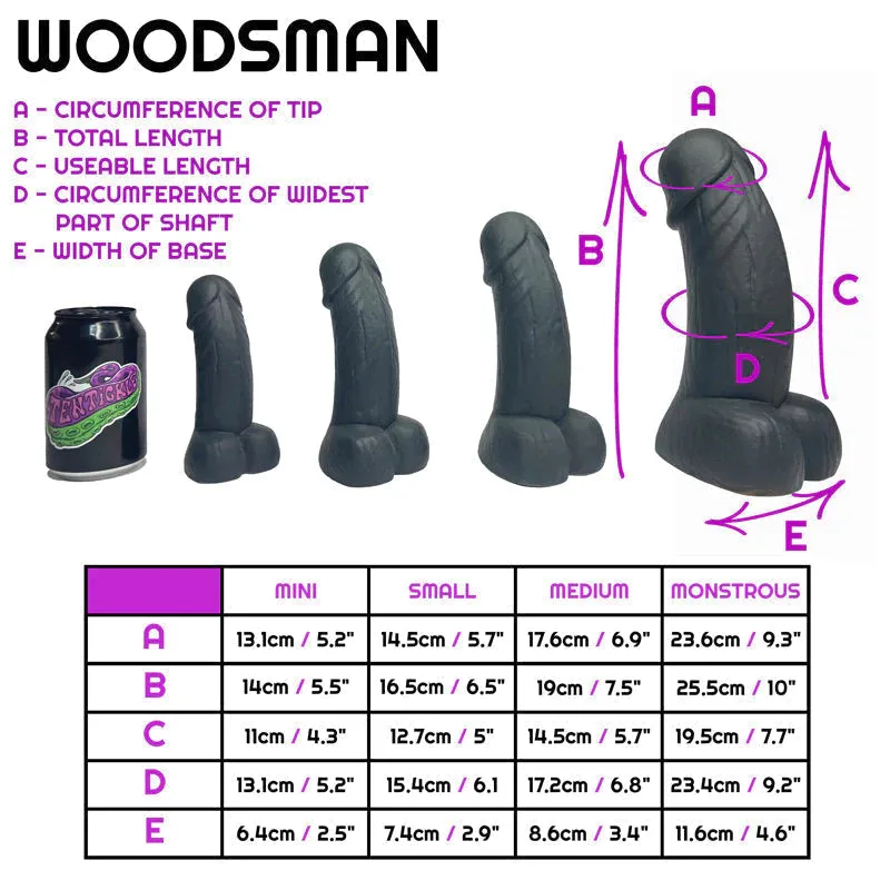 Tentickle Woodsman Mushroom dildo mini glow super soft