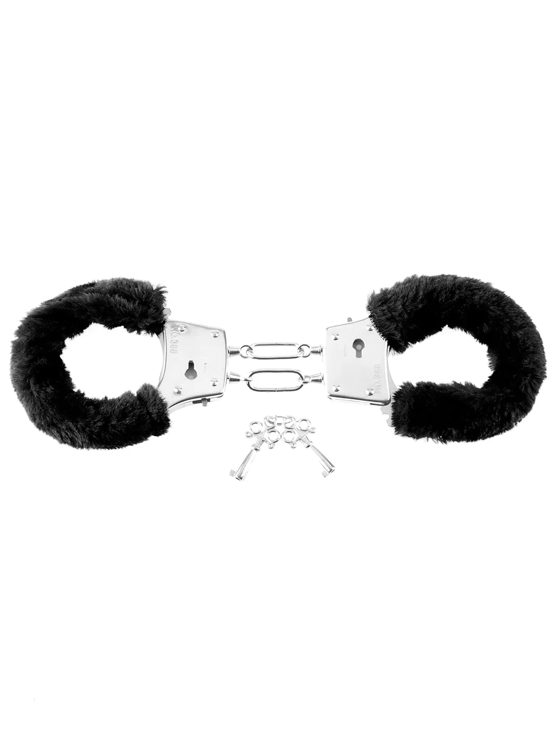 Pipedream Fetish Fantasy Beginner's Furry Cuffs handboeien zwart zacht