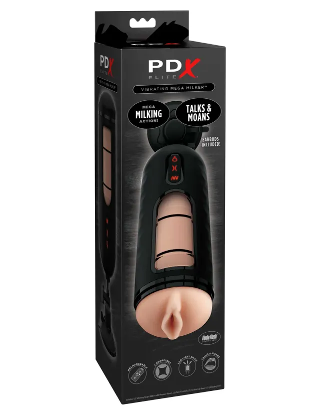 Pipedream PDX Elite Vibrating Mega Milker masturbator