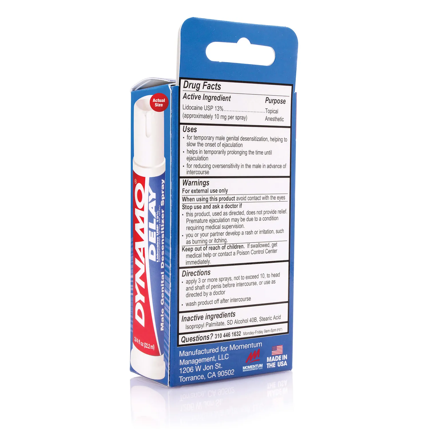 Screaming O Dynamo Delay vertragingsspray lidocaïne