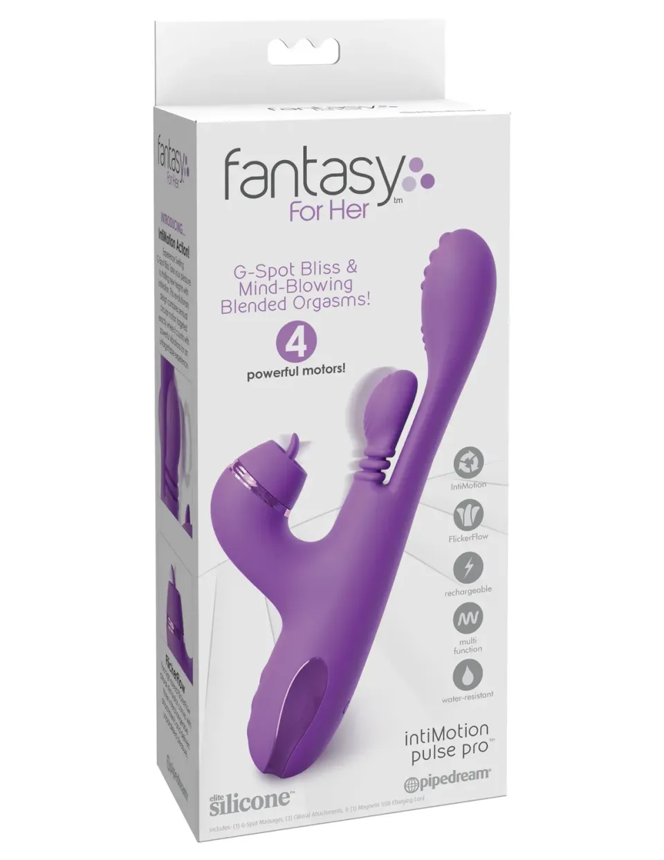 Fantasy For Her Intimotion Pulse Pro rabbit paars