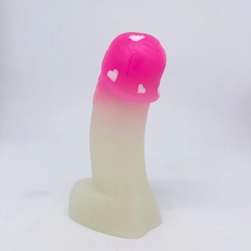 Tentickle Woodsman Be My Fungi small dildo glow flop