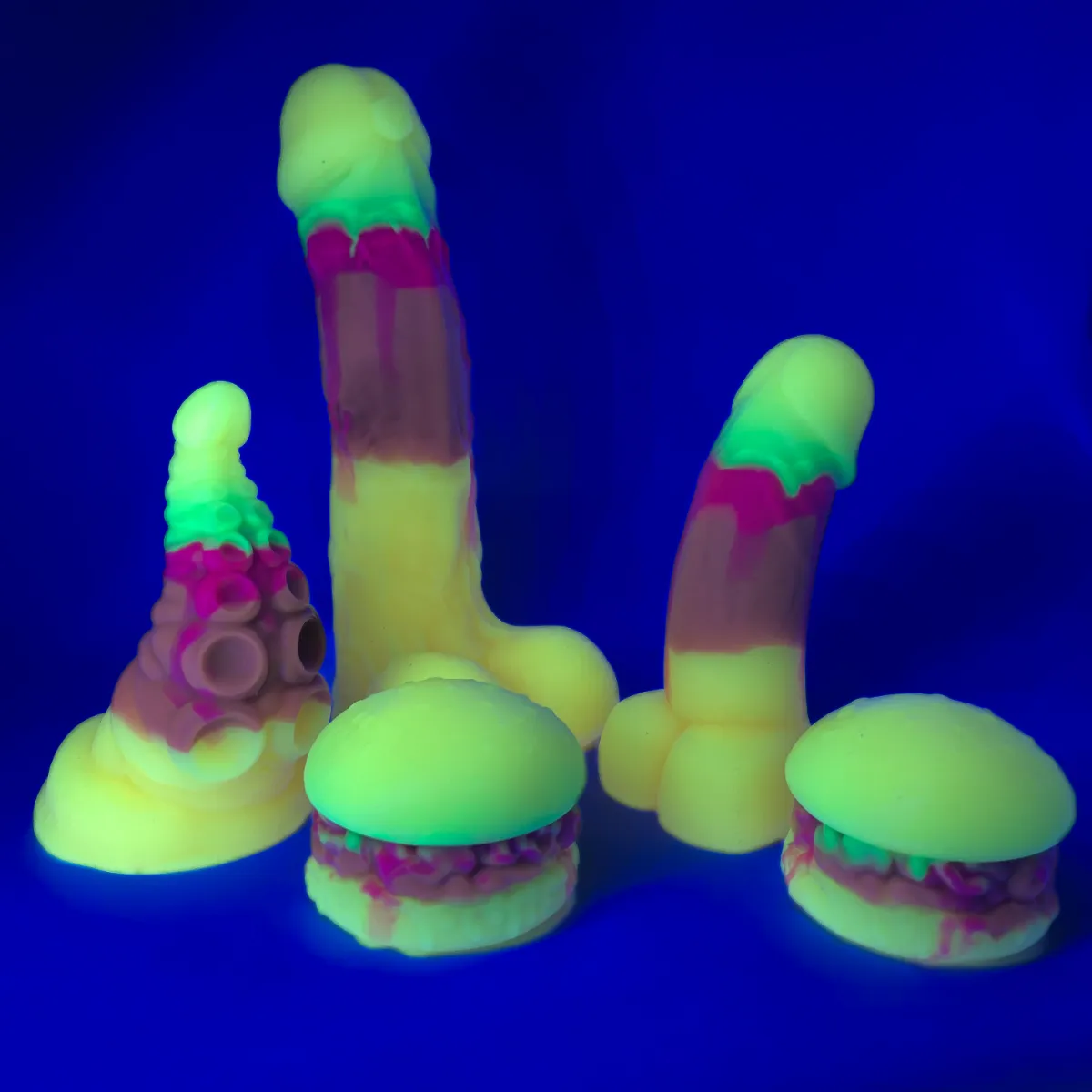 Tentickle Burgore Burgy Nights stimtoy soft UV #1