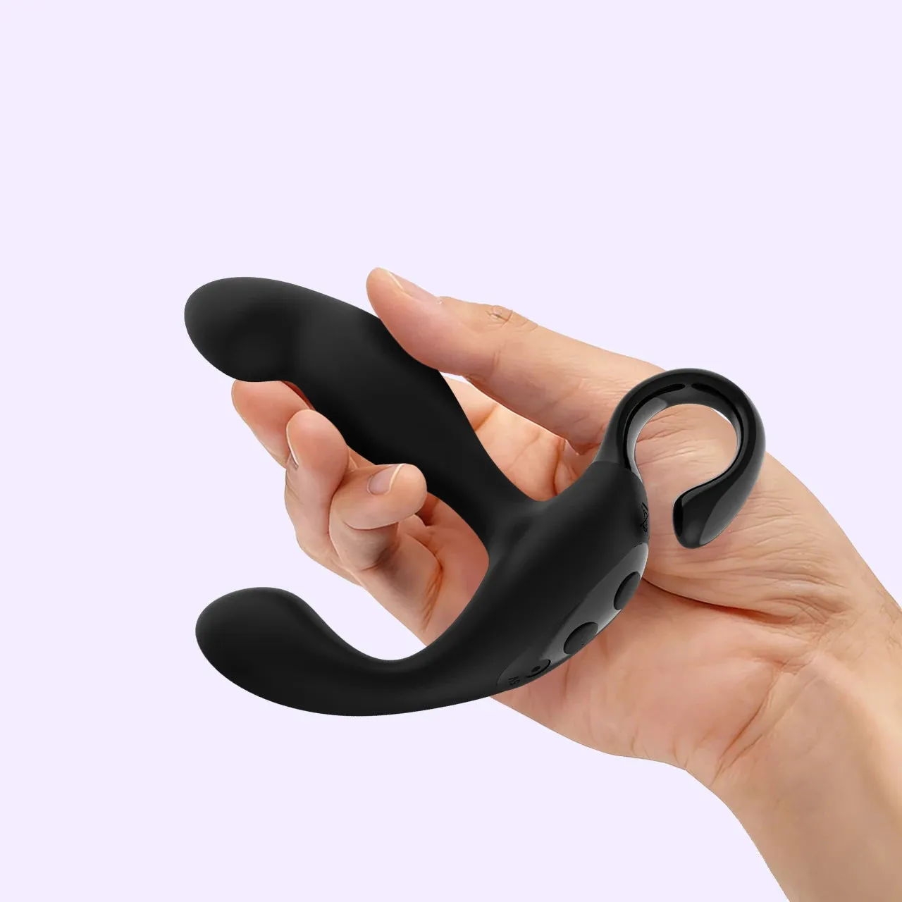 Beisar Petalwish prostatemassager met app zwart