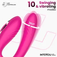 Intoyou Couty koppelsvibrator met app en oscillatie