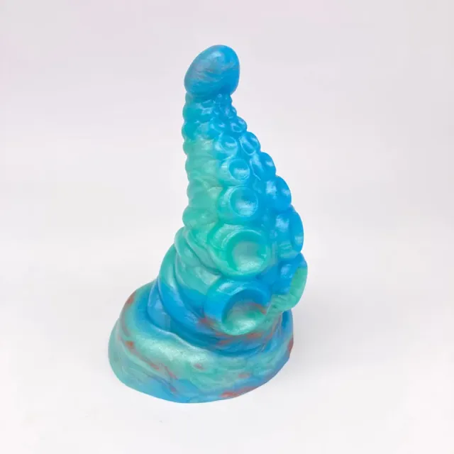Tentickle Tenton Turquoise Stone dildo small superzacht