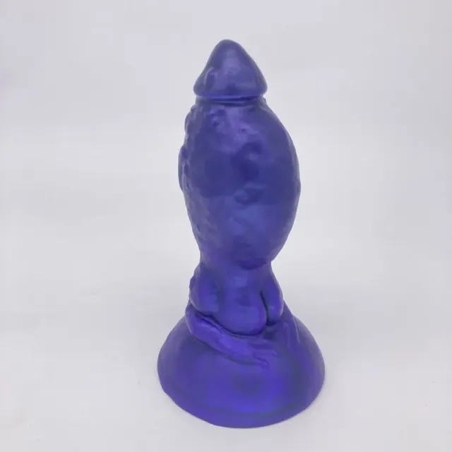 Tentickle Toady Stool Purple Velvet mini dildo soft flop