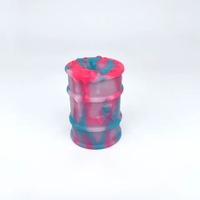 Tentickle Toxxxik Trans Pride stroker mini soft glow in the dark