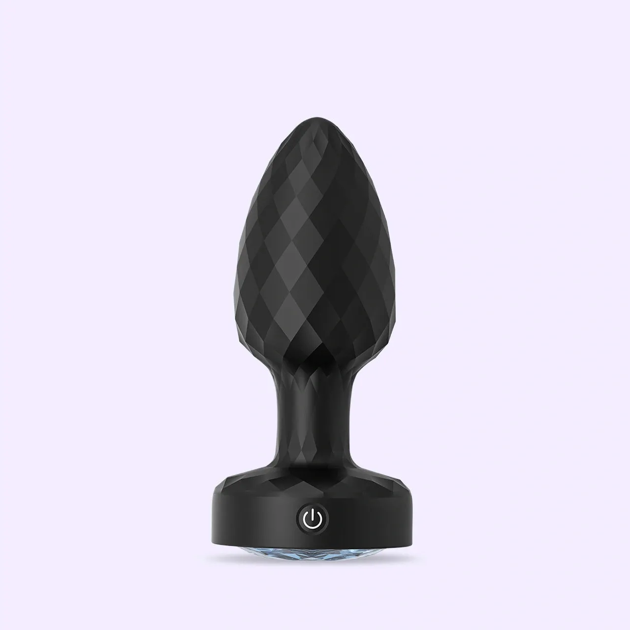 Beisar Piet 2 buttplug zwart met licht en trilling