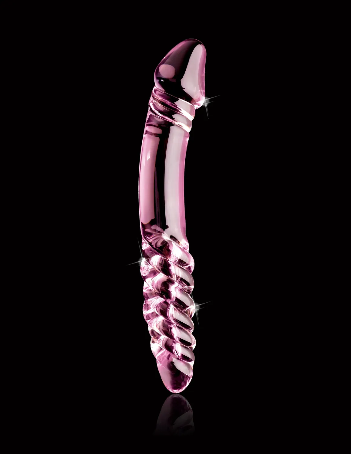 Pipedream Icicles No. 57 glazen dildo dubbelzijdig roze
