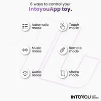 Intoyou Couples Toy koppelsvibrator lavendel met app