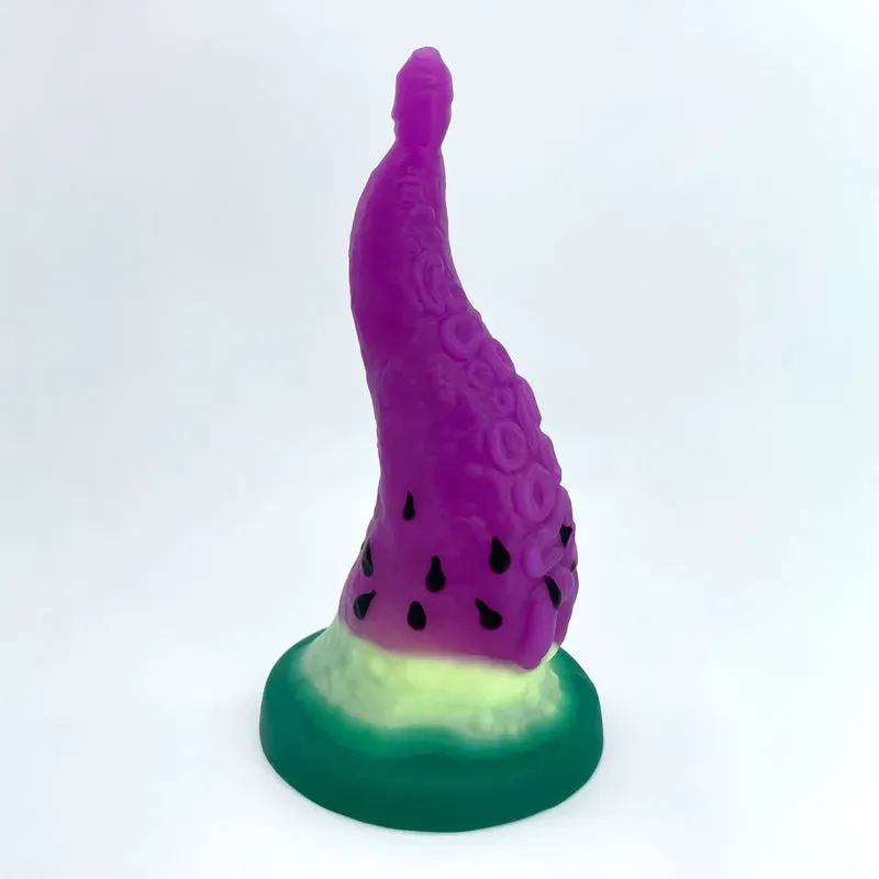 Tentickle Greb Spooky Melon dildo medium glow in the dark