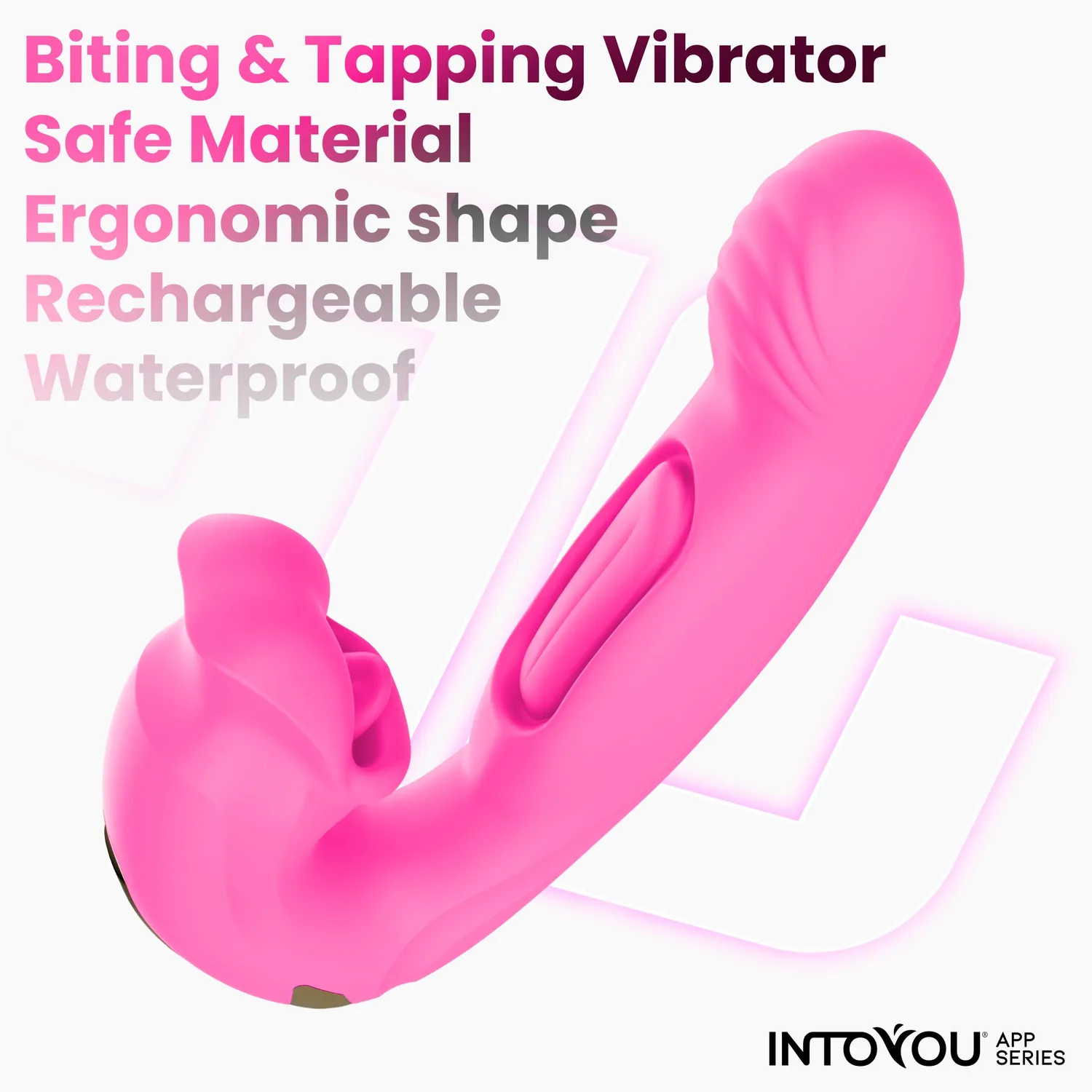 Intoyou Bimby vibrator met app, tapping en biting