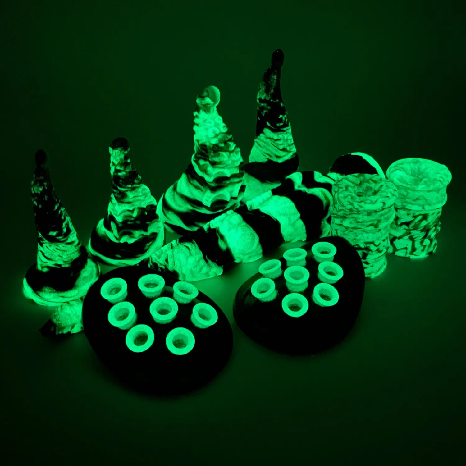 Tentickle Tenton Witching Hour dildo x-small glow in the dark