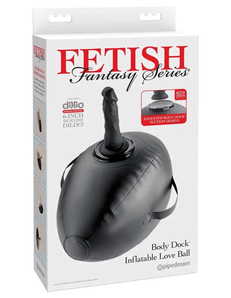 Pipedream Body Dock Inflatable Love Ball opblaasbaar
