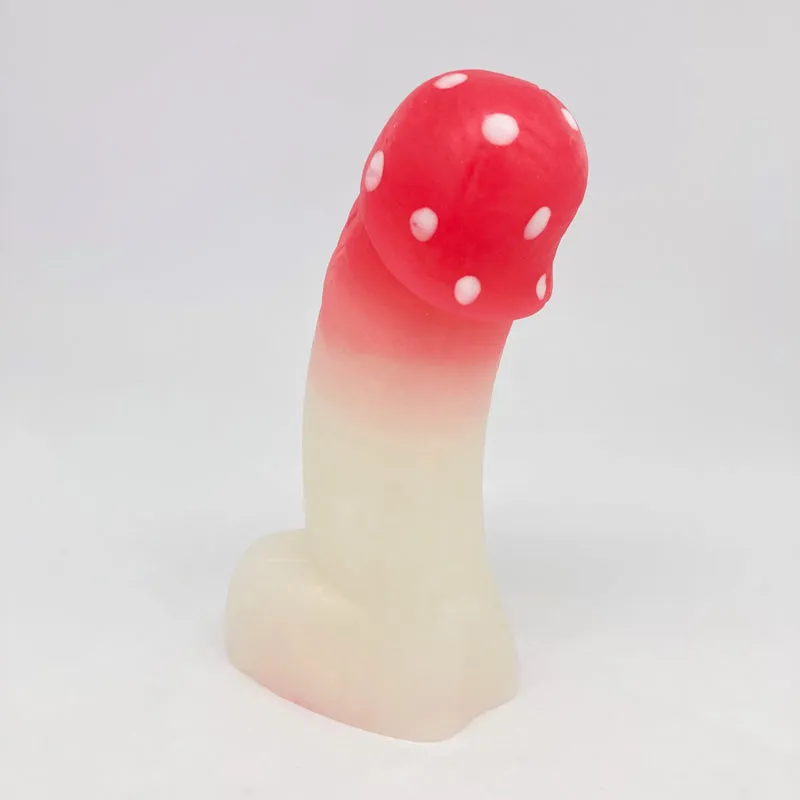 Tentickle Woodsman Magical Mushroom small dildo glow