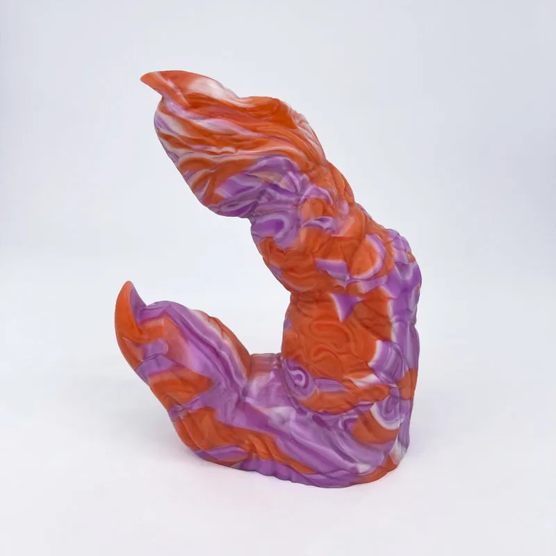 Tentickle Wölfing Sunset Flag Dildo Small Soft Flop