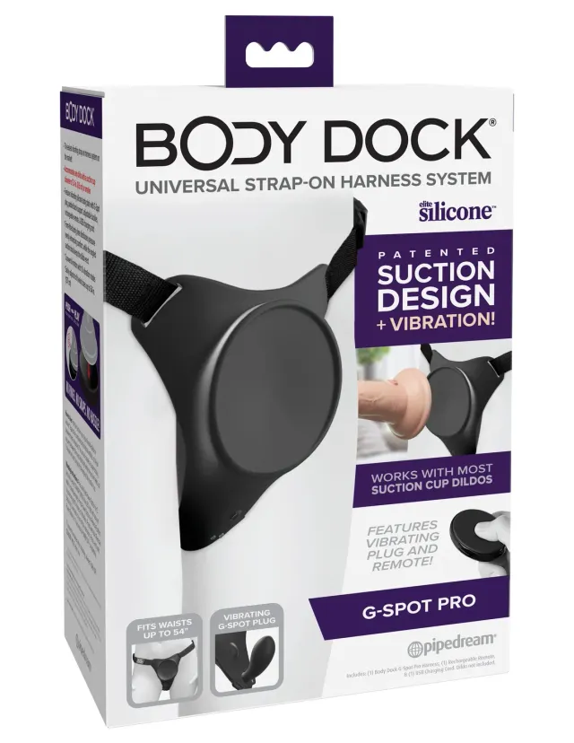 Pipedream Body Dock G-Spot Pro voorbindgordel vibrerend