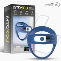 Intoyou Rank penisring vibrerend met app blauw