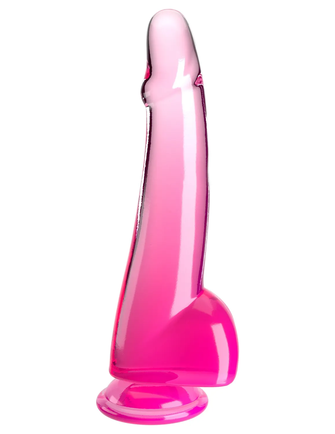 Pipedream King Cock 10 inch dildo met ballen roze realistisch