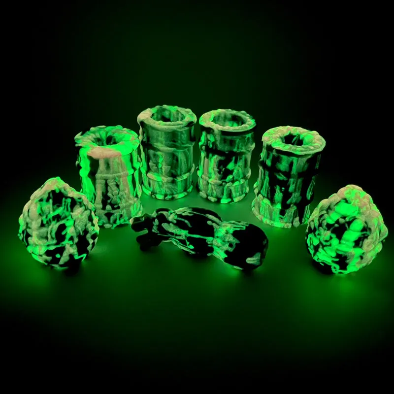 Tentickle Toxxxik Toxic Splatterfest #1 stroker trans glow in the dark