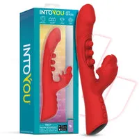 Intoyou Trixy Rabbit Vibrator met App tikkend 4 motors
