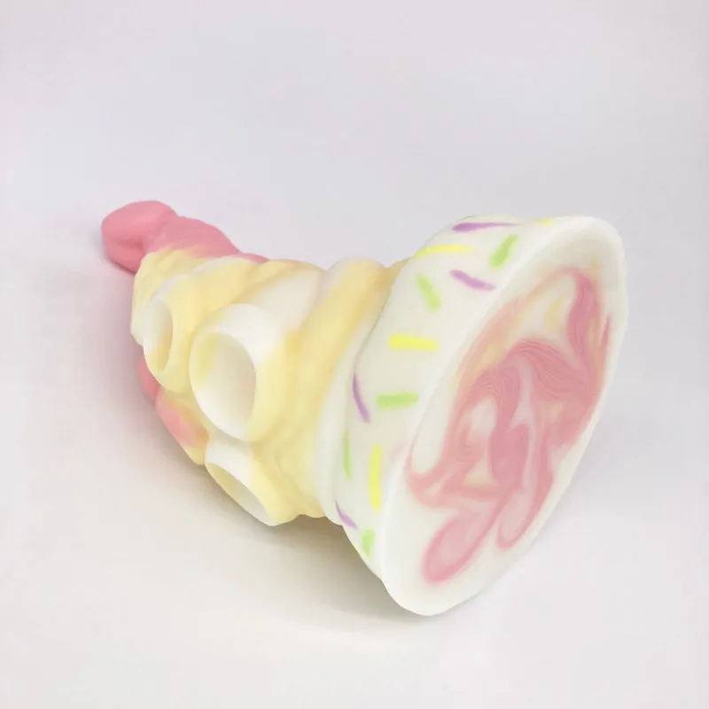 Tentickle Tenton Cake Drip dildo medium medium siliconen