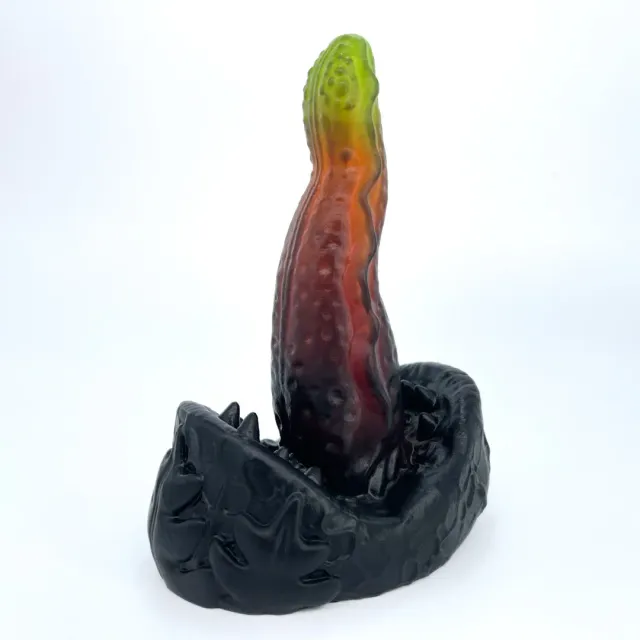 Tentickle Meenus Roll For Fire Damage dildo small glow